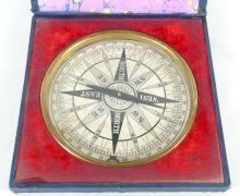 EXCEPTIONAL BRASS COMPASS