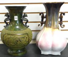 TWO LARGE CHINESE VASES