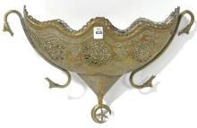 TURKISH BRASS WALL PLANTER