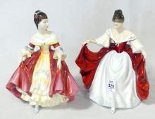 TWO ROYAL DOULTON FIGURINES