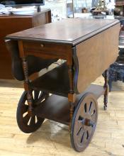 ROSEWOOD TEA WAGON