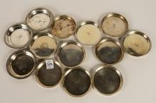 STERLING SILVER COASTERS