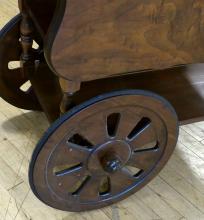 ROSEWOOD TEA WAGON