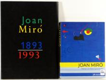 TWO JOAN MIRO VOLUMES