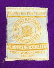 HUDSON'S BAY BLANKET