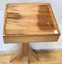 FRANK PEREIRA CARVED SIDE TABLE