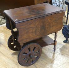 ROSEWOOD TEA WAGON