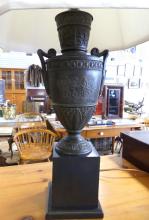 PAIR OF "URN" TABLE LAMPS