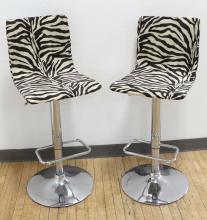 PAIR OF BAR STOOLS