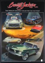 BARRETT-JACKSON POSTER SIGNED BY MOTOR MARC