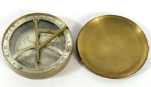 CIRCA 1830 COMPASS/SUNDIAL