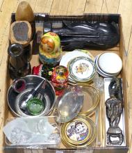 BOX LOT OF CURIOS