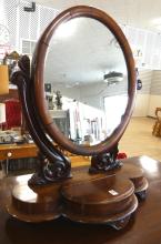 VICTORIAN DRESSER TOP MIRROR