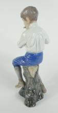 BING AND GRONDAHL "FLUTE PLAYER" FIGURINE