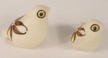 TWO STRAWBERRY HILL POTTERY FIGURINES