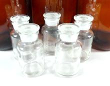 ANTIQUE GLASS BOTTLES