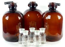 ANTIQUE GLASS BOTTLES