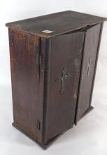 ANTIQUE PRIEST'S "LAST RITES" BOX