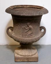 CAST IRON URN