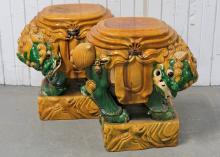 FOO DOG GARDEN SEATS