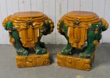 FOO DOG GARDEN SEATS