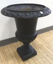 CAST IRON GARDEN URN