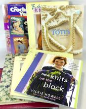 BOOKS RELATED TO KNITTING/CROCHETING