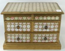 JEWELLERY BOX WITH CONTENTS