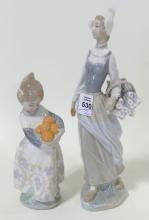 TWO LLADRO FIGURINES