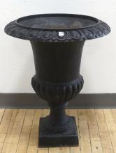 CAST IRON GARDEN URN