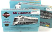 THREE LIMITED EDITION HO SCALE LOCOMOTIVES