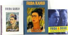 THREE ART BOOKS - FRIDA KAHLO & DIEGO RIVERA