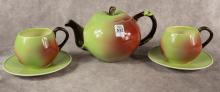 CARLTON WARE "APPLE" POTTERY TEA SET