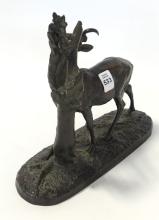 BRONZE "DEER" SCULPTURE