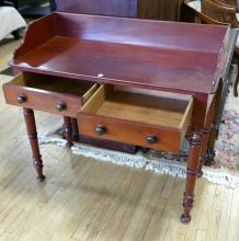 ANTIQUE MAHOGANY CONSOLE TABLE