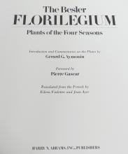 THE BESLER FLORILEGIUM VOLUME