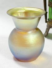 TWO VASES AND NESTING DISH