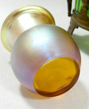 TWO VASES AND NESTING DISH