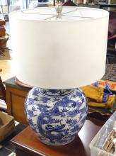 CHINESE PORCELAIN TABLE LAMP