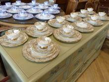 ROYAL STAFFORD "GOLDEN BOUQUET" DINNERWARE
