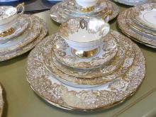 ROYAL STAFFORD "GOLDEN BOUQUET" DINNERWARE