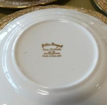 ROYAL STAFFORD "GOLDEN BOUQUET" DINNERWARE