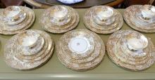 ROYAL STAFFORD "GOLDEN BOUQUET" DINNERWARE