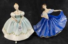 TWO ROYAL DOULTON FIGURINES