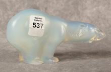 SABINO OPALESCENT GLASS "POLAR BEAR"