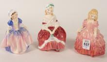 THREE ROYAL DOULTON FIGURINES