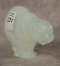 SABINO OPALESCENT GLASS "POLAR BEAR"