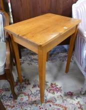 EARLY PINE STAND TABLE