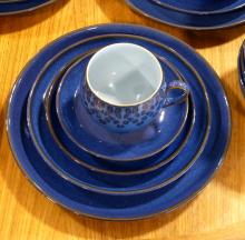 DENBY "MIDNIGHT" DINNERWARE