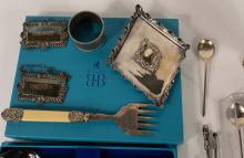 SILVERPLATE ITEMS, ETC.